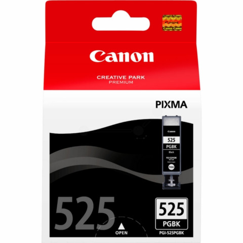 Serbatoio inchiostro ink pigmentato PGI-525PGBK Canon nero 4529B001