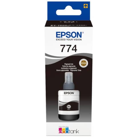 Inchiostro ink pigmentato 774 Epson nero  C13T774140