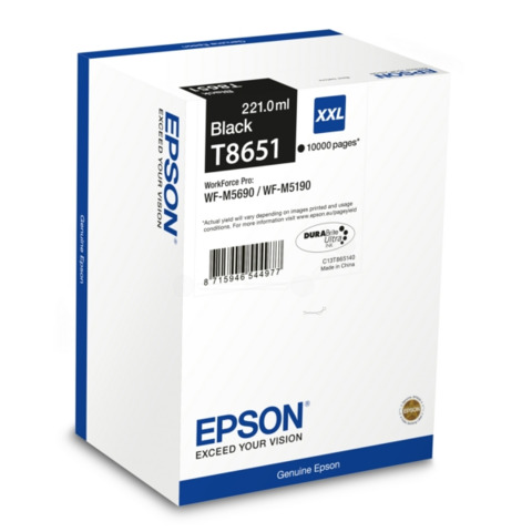 Cartuccia inkjet ink pigmentato 86XXL Epson nero C13T865140