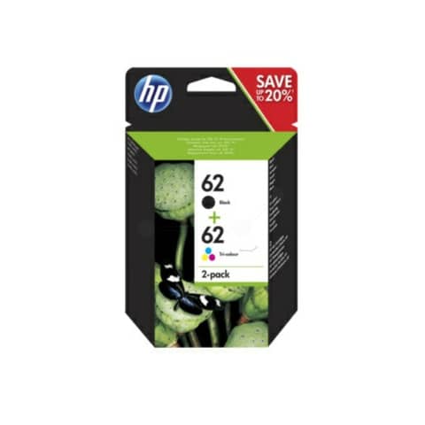 cartucce inkjet 62 HP nero +colore  Combo pack – N9J71AE