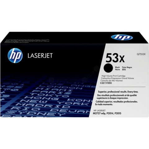 Toner alta capacità 53X HP nero  Q7553X