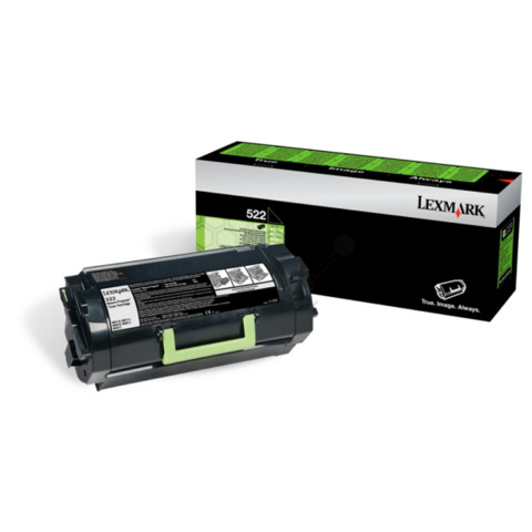 Toner return program 522 Lexmark nero  52D2000