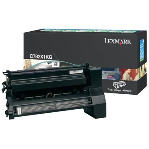 Toner altissima resa return program Lexmark nero C782X1KG