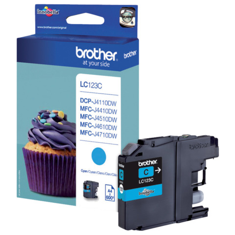 Cartuccia inkjet LC-123 Brother ciano  LC-123C