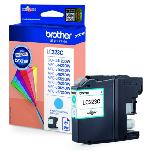 Cartuccia inkjet LC-223 Brother ciano  LC-223C