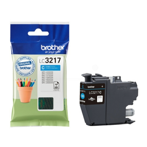 Cartuccia inkjet Brother ciano  LC-3217C