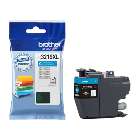 Cartuccia inkjet alta resa Brother ciano  LC-3219XLC