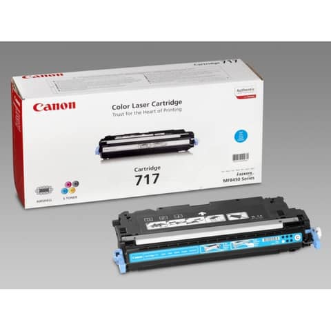 Toner 717 C Canon ciano  2577B002