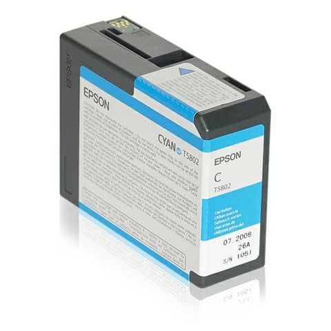 Cartuccia inkjet ink pigmentato T5802 Epson ciano C13T580200