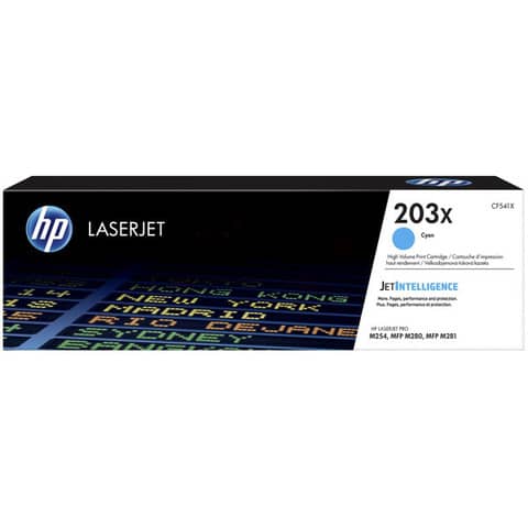 Toner alta capacità 203X HP ciano  CF541X