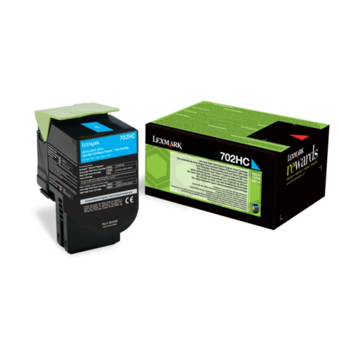 Toner return program 702C Lexmark ciano  70C20C0
