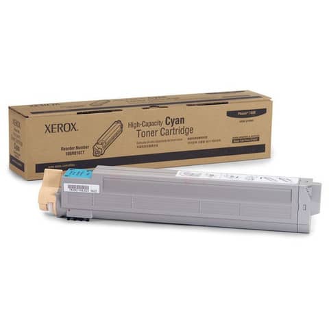 Toner alta capacità Xerox ciano  106R01077