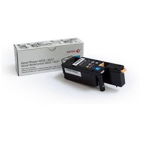Toner Xerox ciano  106R02756