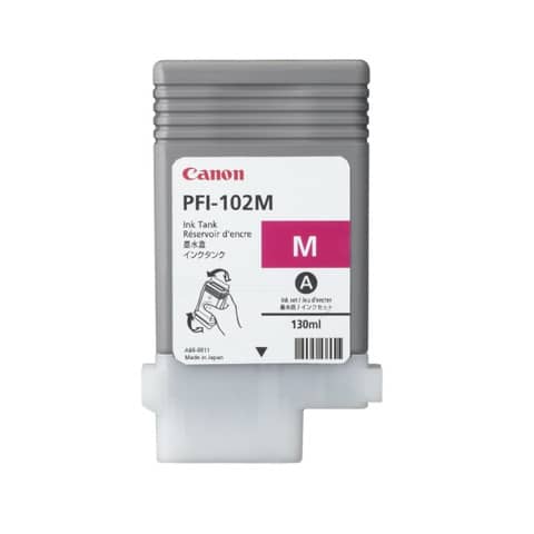 Serbatoio inchiostro PFI-102M Canon magenta 0897B001AA