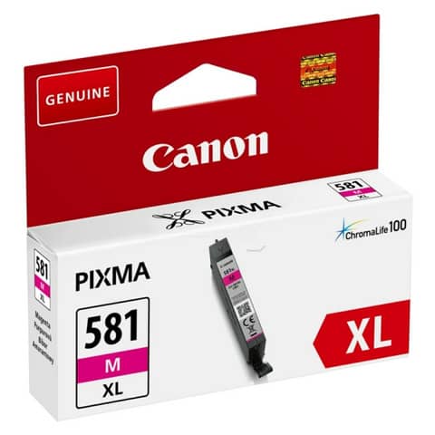 Cartuccia inkjet alta capacità CLI-581M XL Canon magenta 2050C001