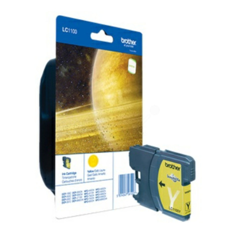 Cartuccia inkjet 1100 Brother giallo  LC-1100Y