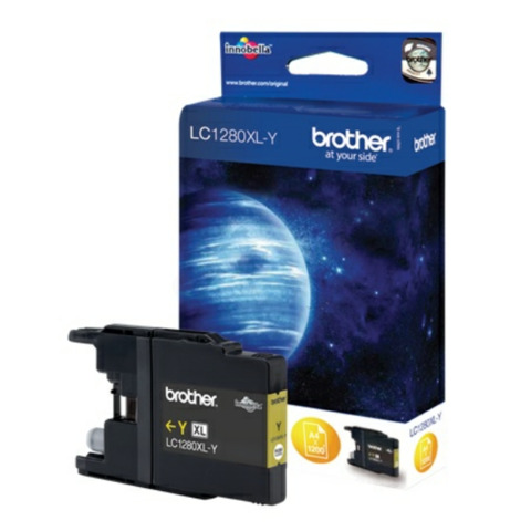Cartuccia inkjet alta capacità 1280 Brother giallo LC-1280XLY
