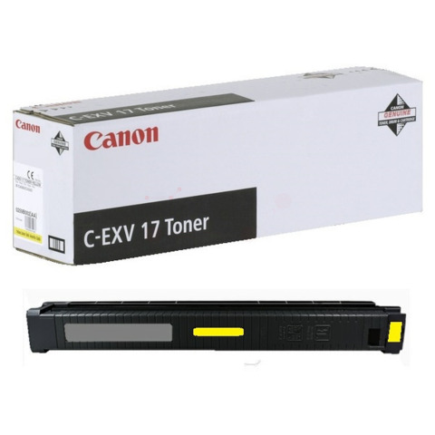 Toner C-EXV17Y Canon giallo  0259B002AA