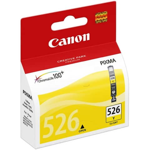 Serbatoio inchiostro CLI-526Y Canon giallo 4543B001