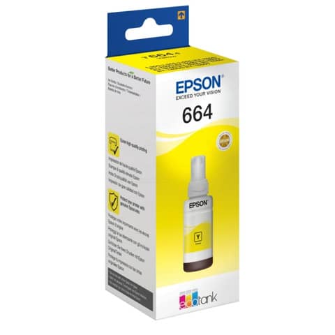 Cartuccia inkjet T6644 Epson giallo  C13T664440