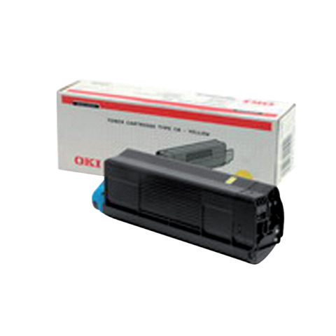Toner alta resa TYPE C6 Oki giallo  42127405