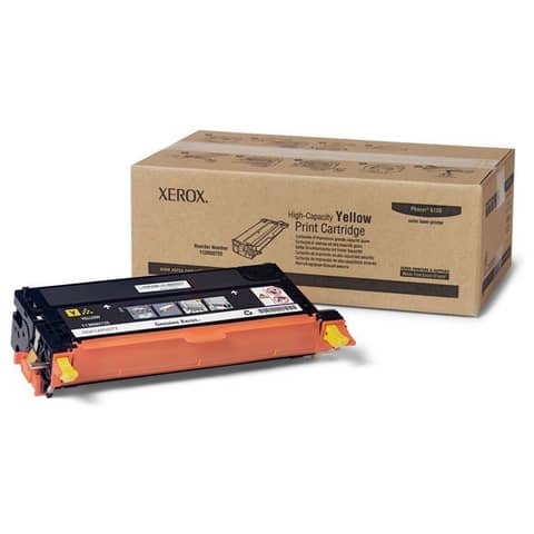 Toner alta capacità Xerox giallo  113R00725