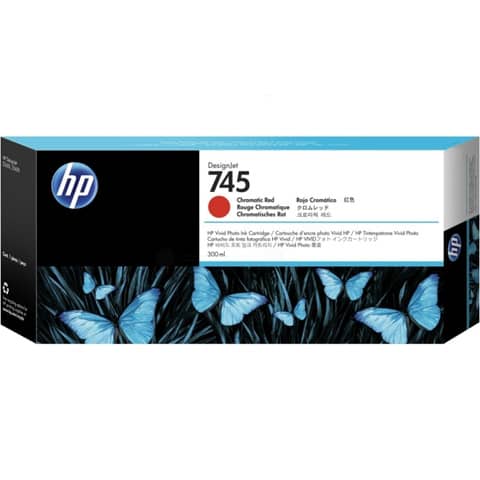 Cartuccia inkjet alta capacità 745 HP rosso cromatico F9K06A