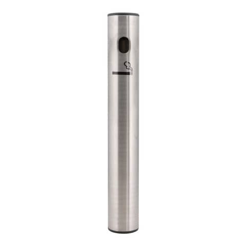 Posacenere da parete Securit® in acciaio inox – 46,5×9,8×6,5 cm SP-SS-WM2