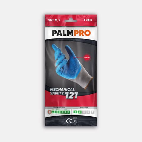Guanti da lavoro in nylon Icoguanti per logistica/edilizia – taglia L – DPI Cat. II – NLX/L