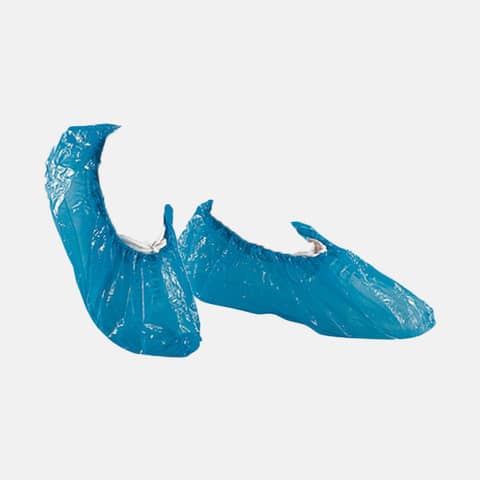 Copriscarpe Icoguanti con elastico caviglia blu misura unica conf. da 100 – SOVPE