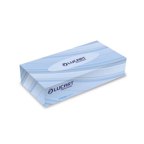 Veline Lucart Strong 100 V 2 veli pura cellulosa finitura liscia box da 100 pezzi – 841030
