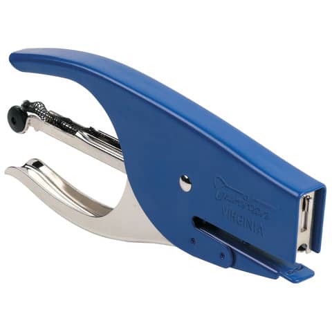 Cucitrice manuale a pinza Turikan VIRGINIA passo 6 mm blu punto chiuso 0106B
