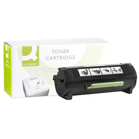 Toner Q-Connect rigenerato Lexmark 502H (50F2H0E) nero – KF26126