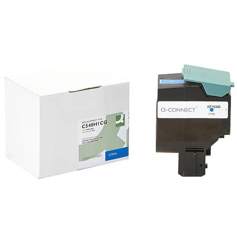 Toner Q-Connect rigenerato Lexmark C540H1CG ciano – K15468QC