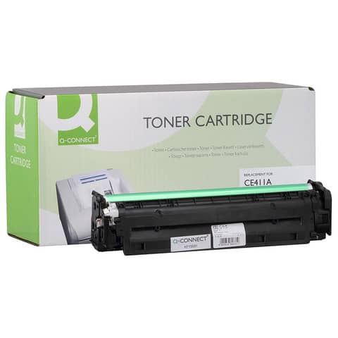 Toner Q-Connect rigenerato HP CE411A ciano – KF16032