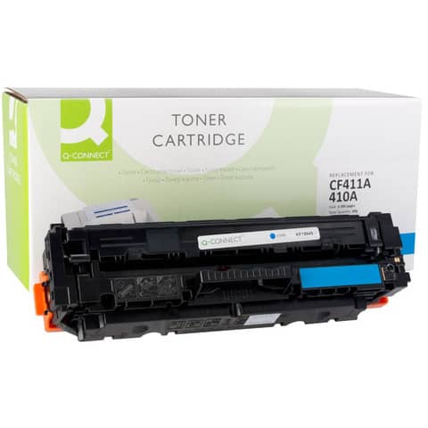 Toner Q-Connect rigenerato HP CF411A ciano – KF18649