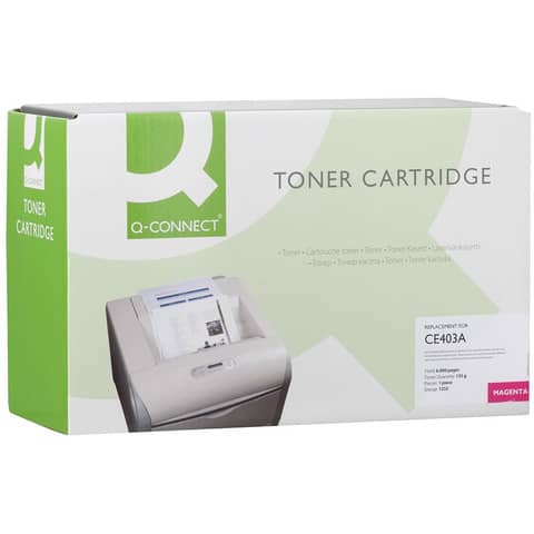 Toner Q-Connect rigenerato HP CE403A magenta – K15539QC