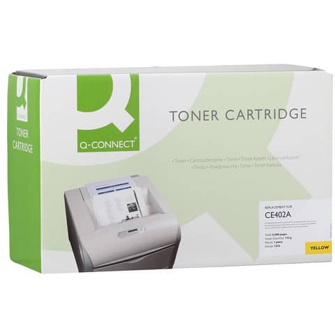 Toner Q-Connect rigenerato HP CE402A giallo – KF16079