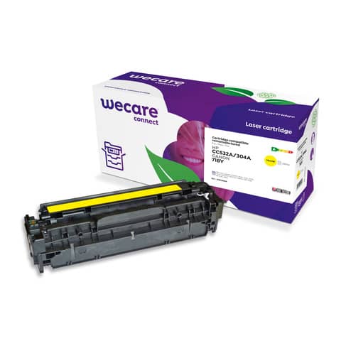 Toner WECARE compatibile HP CC532A – giallo K15135W4