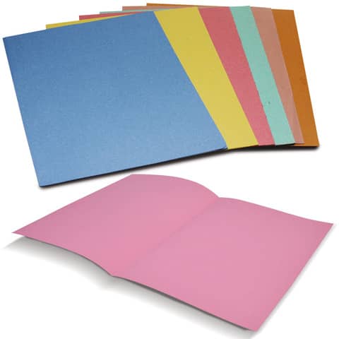 Cartelline semplici EURO-CART Cartoncino Manilla 25×35 cm gr. 145 verde conf. da 100 pezzi – CM01VE145_DESK