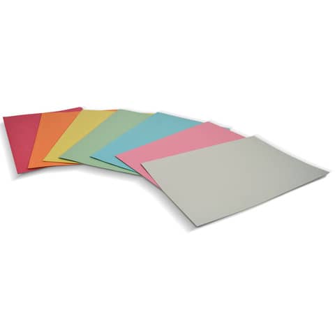 Cartelline a 3 lembi EURO-CART Cartoncino Manilla 25×33 cm gr. 145 g/mq assortiti  conf. da 50 pz CM03AS145_DESK