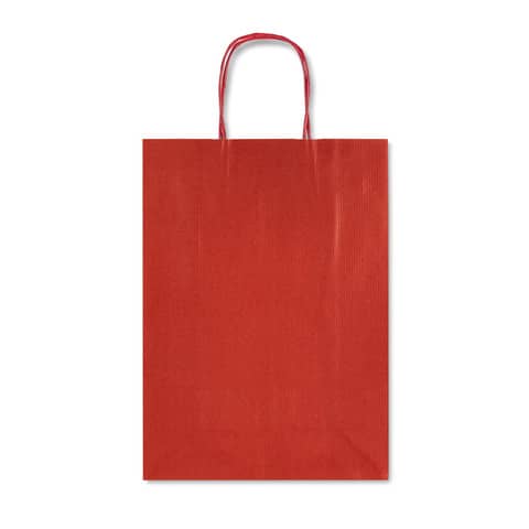 Sacchetti da regalo Rex-Sadoch Allegra tinta unita Dark 22x10x27 cm rosso conf. da 25 – SDF22-551