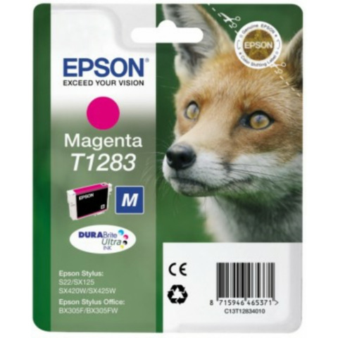 Cartuccia inkjet ink pigmentato Volpe T1283 Epson magenta C13T12834012