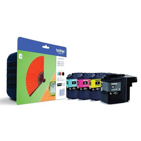 Cartucce inkjet LC-129 Brother 4 colori  Conf. 4 – LC-129XLVALBP