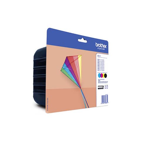 Cartucce inkjet blister LC-223 Brother n+c+m+g Conf. 4 – LC-223VALBP