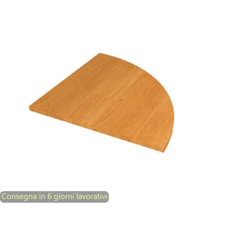 Raccordo a 90° per scrivanie Artexport Presto 80×80 cm noce chiaro 313/4