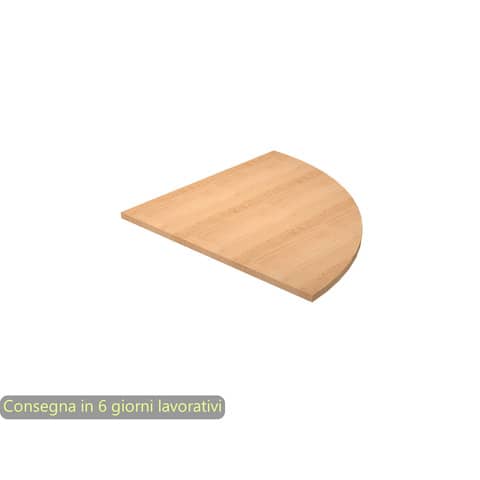 Raccordo a 90° per scrivanie Artexport Presto 80×80 cm faggio 313/6