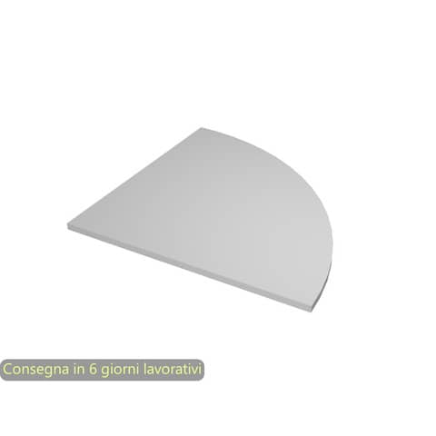 Raccordo a 90° per scrivanie Artexport Presto 80×80 cm grigio 313/9