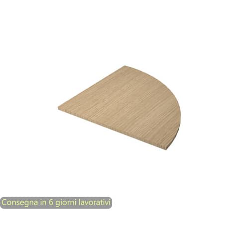 Raccordo a 90° per scrivanie Artexport Presto 80×80 cm rovere 313/C