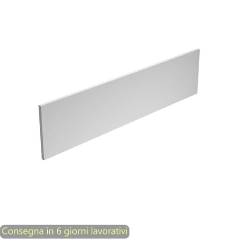 Pannello divisorio per bench Artexport Presto Venere Plus melaminico grigio alluminio 108×52 cm – PAR-140/5